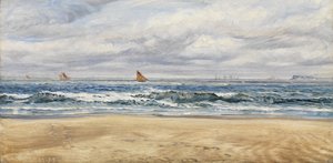 Tenby, 1879 av John Brett