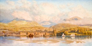 "Seisonens högborg och Kittywakes läger", 1879 av John Brett