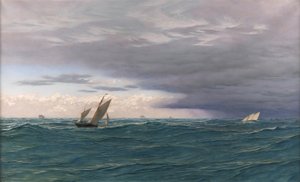 Yachts in a Seaway, Medelhavet, 1871