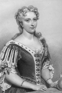 Caroline av Brandenburg-Ansbach 1683-1737, drottninggemål till kung George II, 1851.