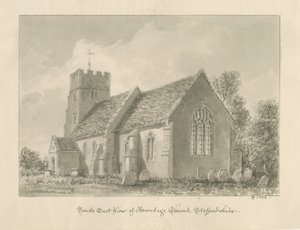 Armitage Church: sepiateckning av John Buckler