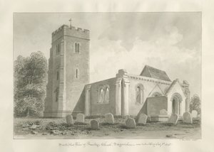 Armitage Church: sepiateckning av John Buckler
