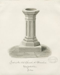 Burslem - Font vid St. John