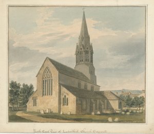 Cornwall - Lostwithiel kyrka av John Buckler