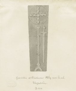 Dieulacres Abbey: sepiateckning av John Buckler