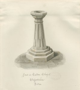 Teckensnitt i Calton Chapel - Nu 