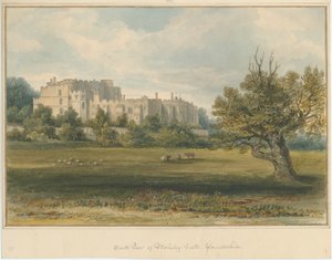 Gloucestershire - Berkeley Castle av John Buckler