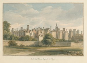 Kent - Knowle, 1811 av John Buckler