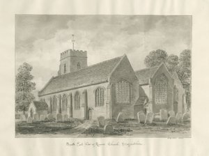 Kinver kyrka: sepiateckning