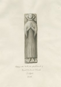 Lichfield - Effigy i Chancell of St. Michael