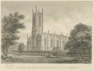 Newcastle-under-Lyme - "St. George"s" av John Buckler
