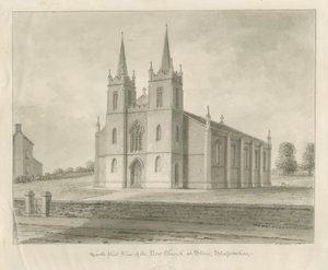 Stenkyrka [Ny]: sepiateckning av John Buckler