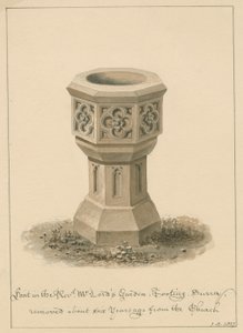 Surrey - Tooting - Font i Revd. Mr Lord