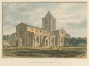 Sussex - Arundel Church, 1804 av John Buckler
