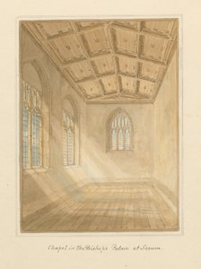Wiltshire - Sarum - Inredning av kapell i Bishop