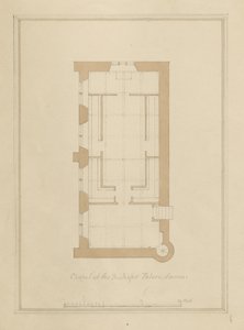 Wiltshire - Sarum - Plan av Bishop