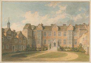 Yorkshire - York - Heslington House Interior, 1818 av John Buckler