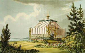 Ett venetianskt tält, från Ackermann
