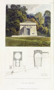 Ett ishus, från Ackermanns "Repository of Arts", publicerad 1817