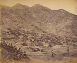 Kutchi (Gipsy) by och läger nära Dakka av John Burke
