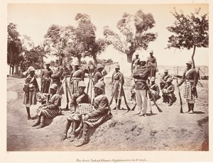 Amirs "Highland Guard", 1879 ca av John Burke