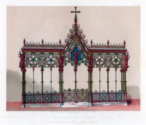 The Hereford Screen, 1800-talet.