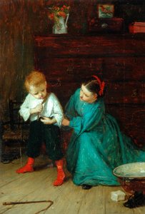 Hans första ridbyxor, 1865