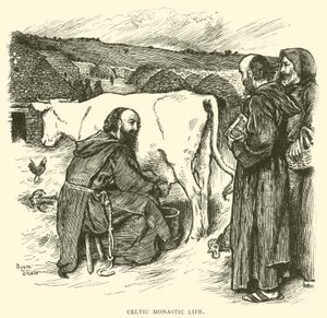 Keltiskt klosterliv av John Byam Liston Shaw