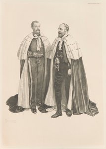 Kung Edward VII kröning av John Byam Liston Shaw