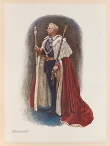 Kung Edward VII kröning av John Byam Liston Shaw