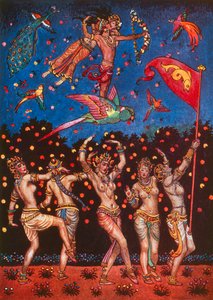 Kamas trädgård av John Byam Liston Shaw