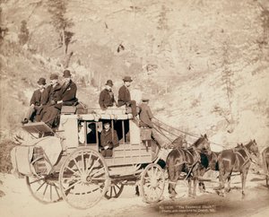 The Deadwood Coach reser i South Dakota av John C. H. Grabill