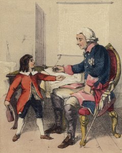 Fredrik den store och hans brorson av John Callcott Horsley
