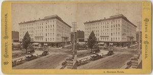 Sherman House, ca 1865