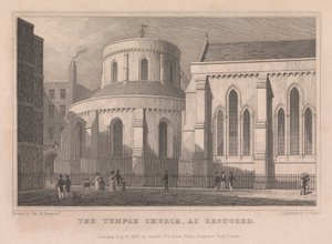 Tempelkyrkan som återställd