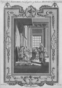 Bill of Rights ratificerade vid revolutionen av kung William och drottning Mary före deras kor