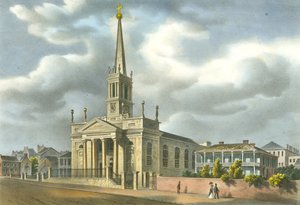St. Louis Cathedral Published and Lithographed By J. C. Wild At The Missouri Republican Offic (sic)