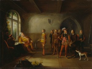Falstaff och rekryterna, från "Henry IV, del II"