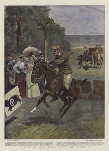 En romanhändelse i en Gymkhana