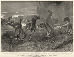 A Stampede, en tidig morgonöverraskningsattack bortskämd av John Charlton