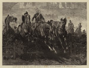 Kavalleriuppvisning av tredje (King
