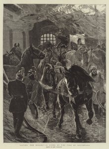 Saving the Horses, en scen vid branden i Southwark av John Charlton