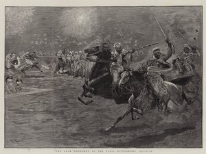 De arabiska ryttarna på Paris Hippodrome, Olympia