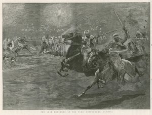 De arabiska ryttarna på Paris Hippodrome, Olympia