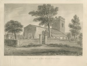 Alton Church: sepiateckning, 1841
