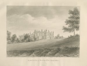 Armitage Park: sepiateckning av John Chessell Buckler