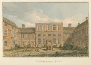 Essex - Gosfield Hall - Court av John Chessell Buckler