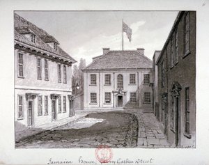 Jamaica House, Cherry Garden Street, Bermondsey, London, 1826 av John Chessell Buckler