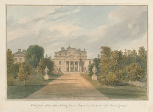 Oxfordshire - Middleton Stoney House, 1827 av John Chessell Buckler