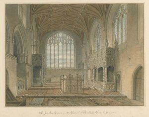 Sussex - Arundel Church - Fitzalan Tombs, 1825 av John Chessell Buckler